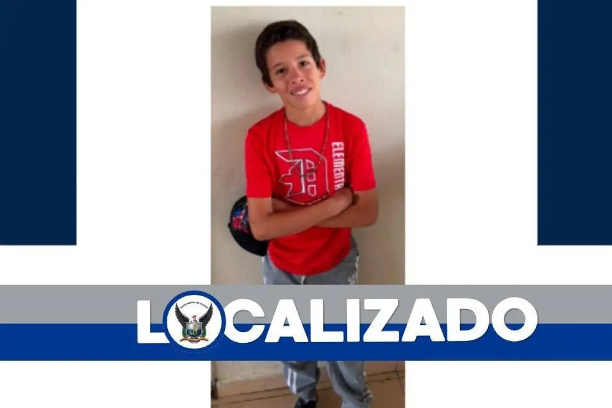 Hallaron al niño Luis Eduardo Torres Ojito tras casi un mes desaparecido.  