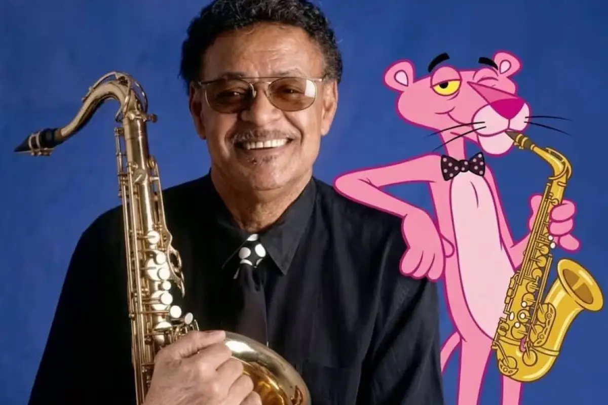 Plas Johnson, el legendario saxofonista de La Pantera Rosa.