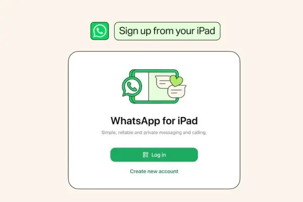 Crear cuenta en WhatsApp para iPad ya es posible. 