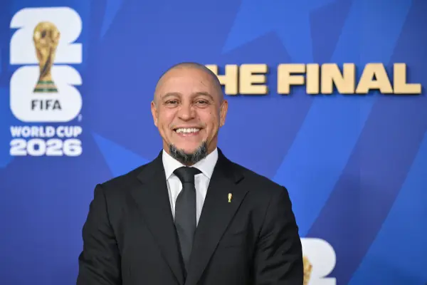 Roberto Carlos durante su asistencia a la final de la Copa del Mundo entre España y Argentina. ,ANGELA WEISS / AFP