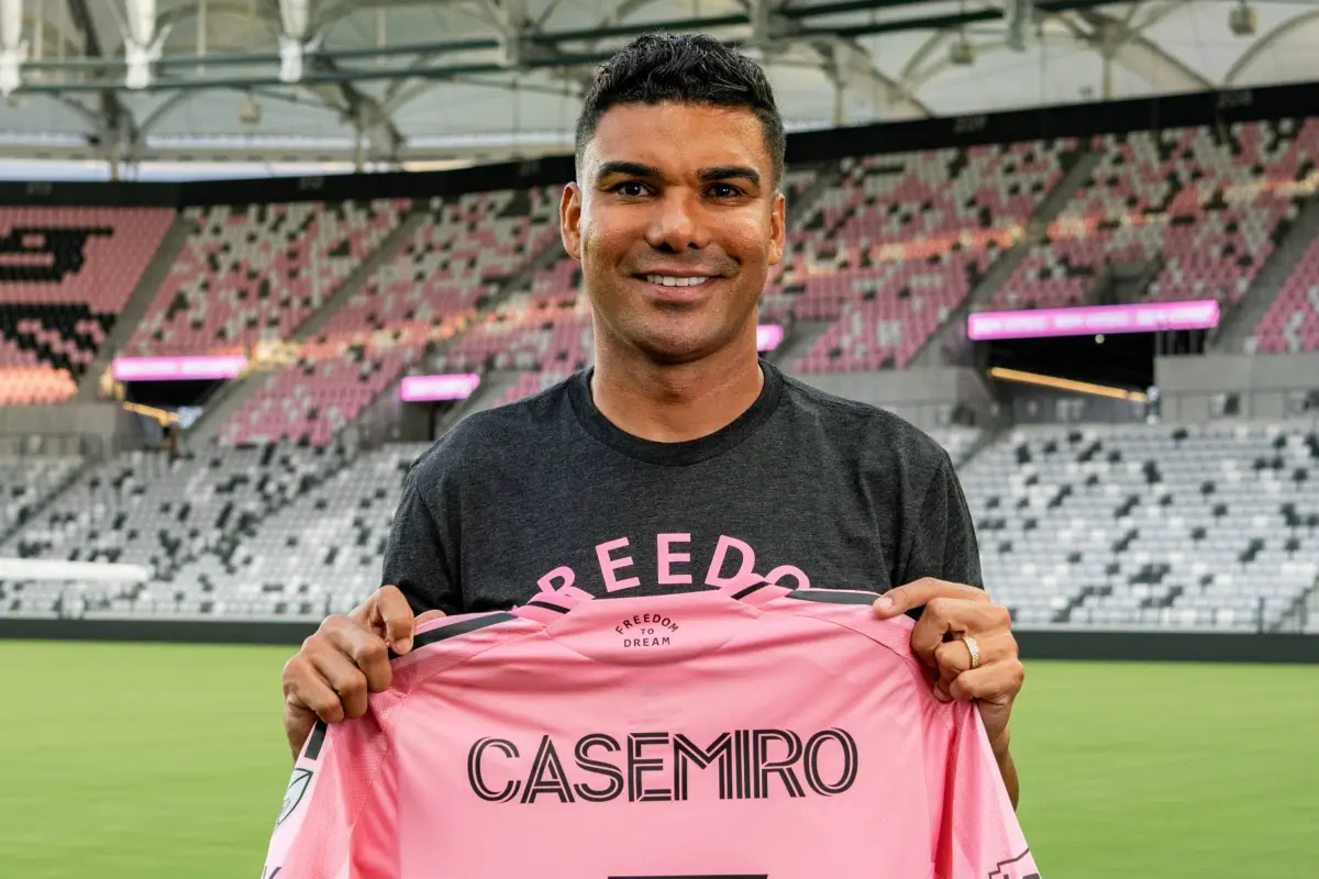 Casemiro, futbolista brasileño que fue anunciado por Inter Miami