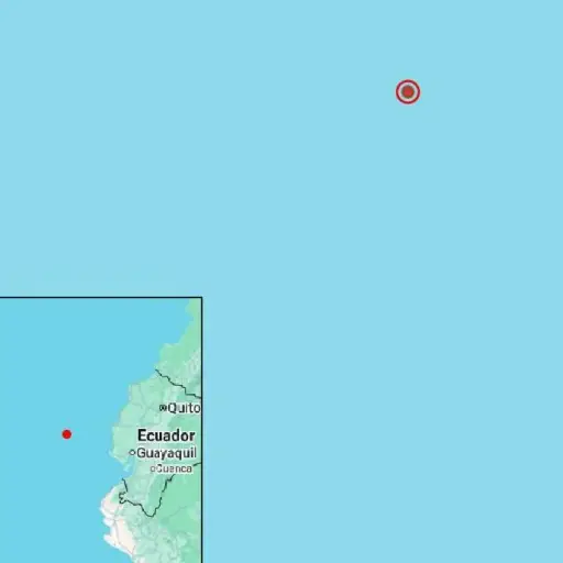 Un sismo de magnitud 4.0 se registra frente a las costas de Puerto López en Manabí