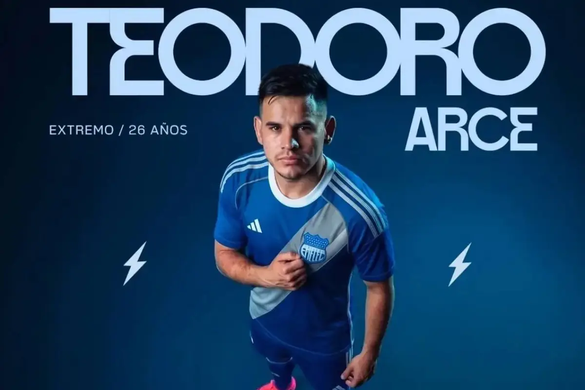 El extremo paraguayo Teodoro Arce, de 26 años, se incorpora a Emelec