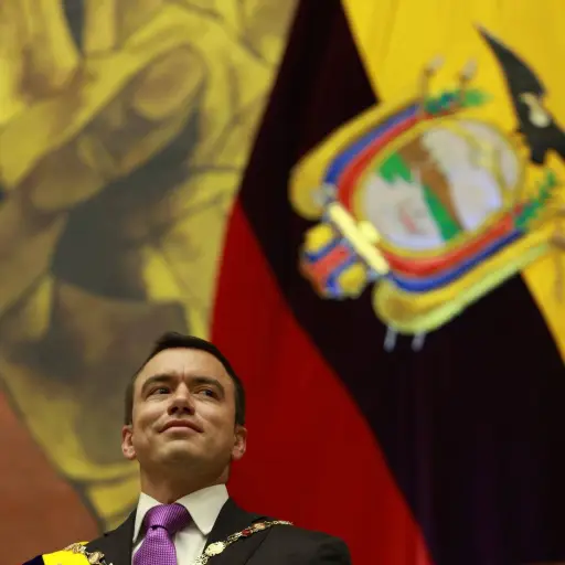 Daniel Noboa destaca crecimiento del empleo formal y recuperación de ventas en Ecuador