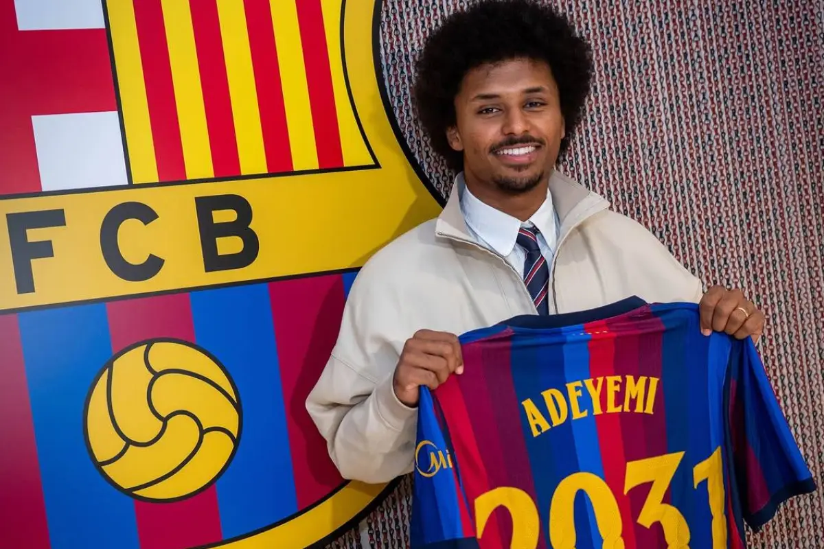 El extremo alemán Karim Adeyemi es oficializado en el FC Barcelona