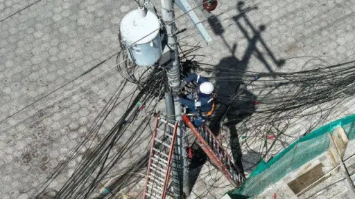 Soterramiento de cables en Quito alcanzará una cifra histórica