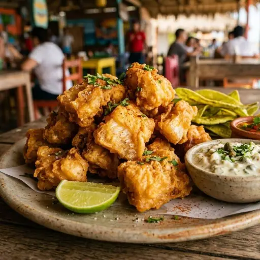 Paso a paso para preparar chicharrón de pescado muy crujiente en casa