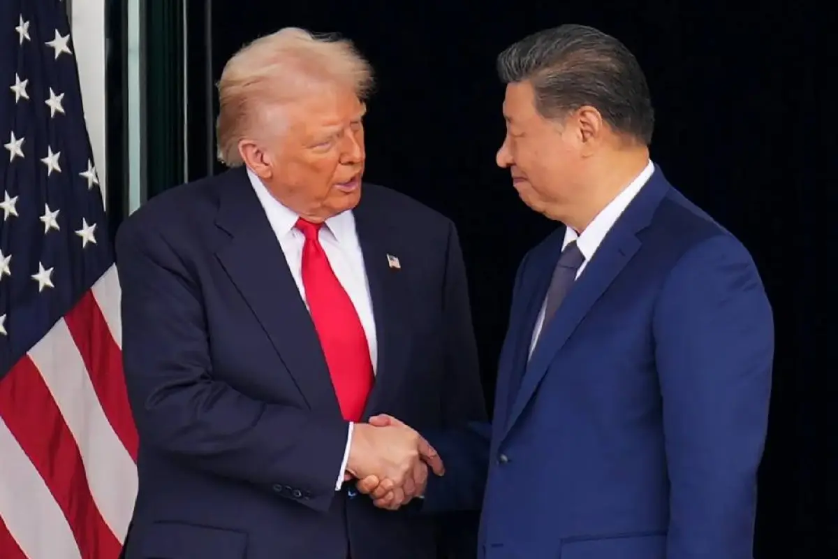 Donald Trump (izq) y su homólogo Xi Jinping se reunieron en mayo pasado en China., Foto: Agencias