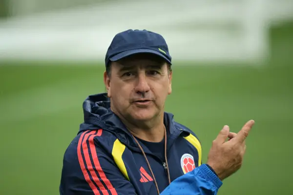 Lorenzo goza de la confianza de los directivos de la federación colombiana. ,JUAN MABROMATA / AFP