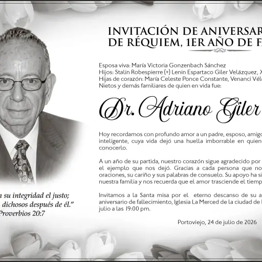 MISA ADRIANO GILER VASQUEZ