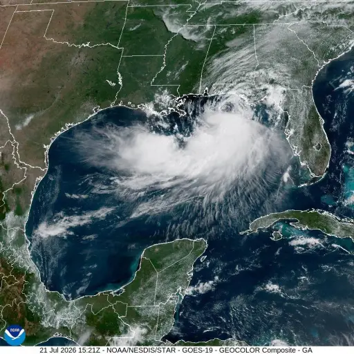 Aunque se debilita, Bertha mantiene en alerta a Texas por inundaciones y corrientes peligrosas
