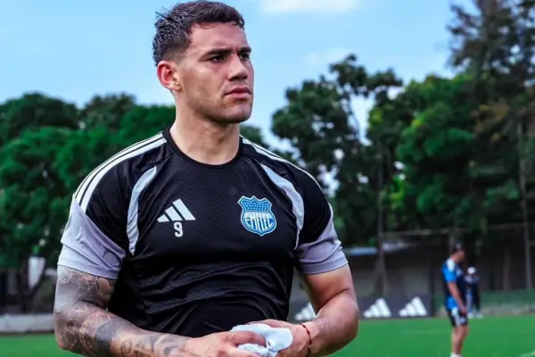 El delantero uruguayo José Neris deja Emelec y regresará la próxima temporada