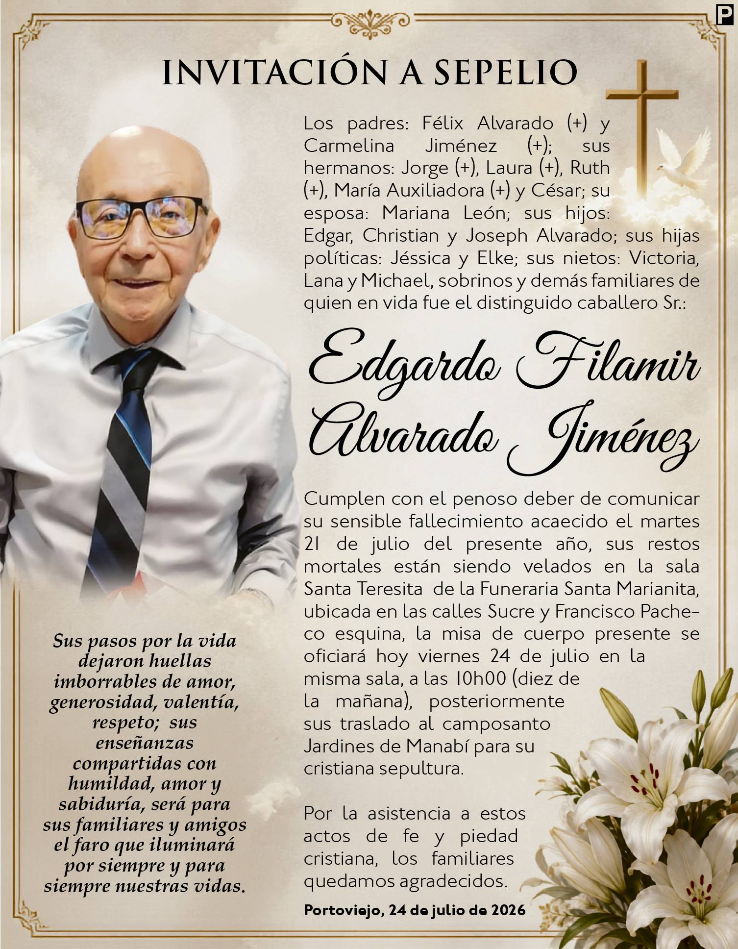 SEPELIO EDGARDO ALVARADO JIMENEZ