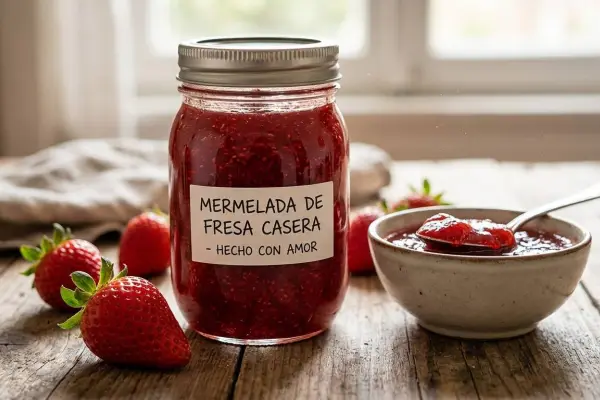 Una mermelada hecha en casa será más saludable.
