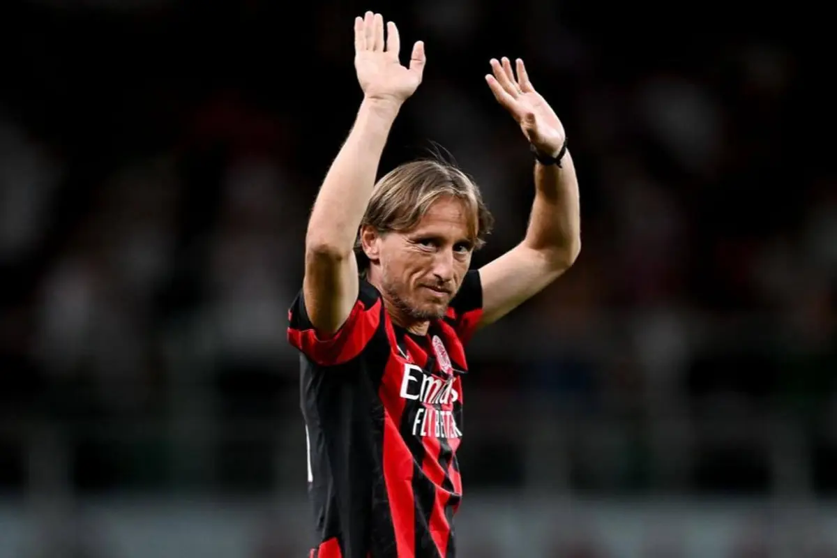 El futbolista croata Luka Modric. 