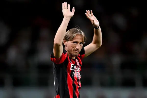 El futbolista croata Luka Modric. 