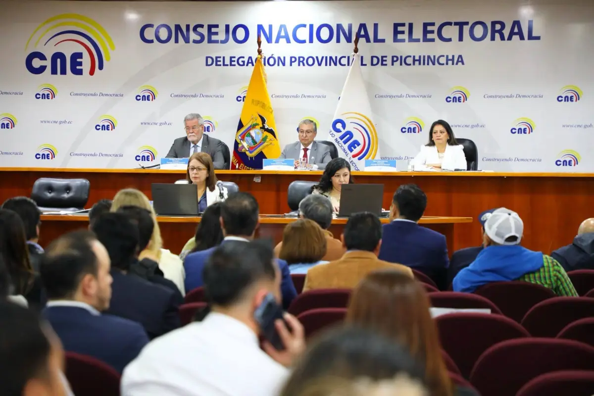 Partidos exigen fiscalización del CNE por proselitismo oficialista antes de las elecciones 2027., X: @cnegobec