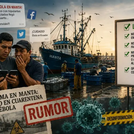  El día que el ébola sembró el miedo en Manta... sin haber llegado nunca