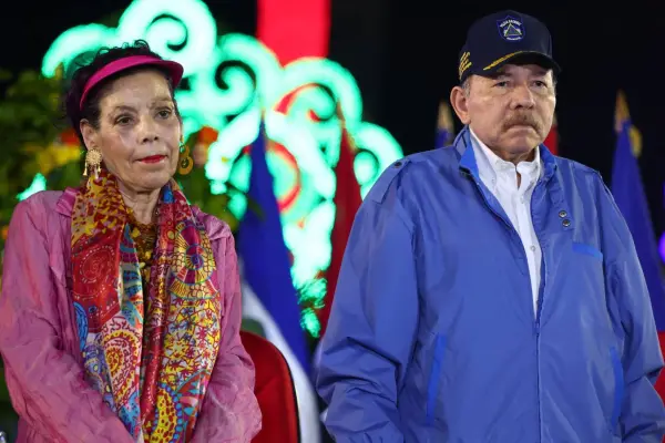 Rosario Murillo y Daniel Ortega ejercen el poder político en Nicaragua