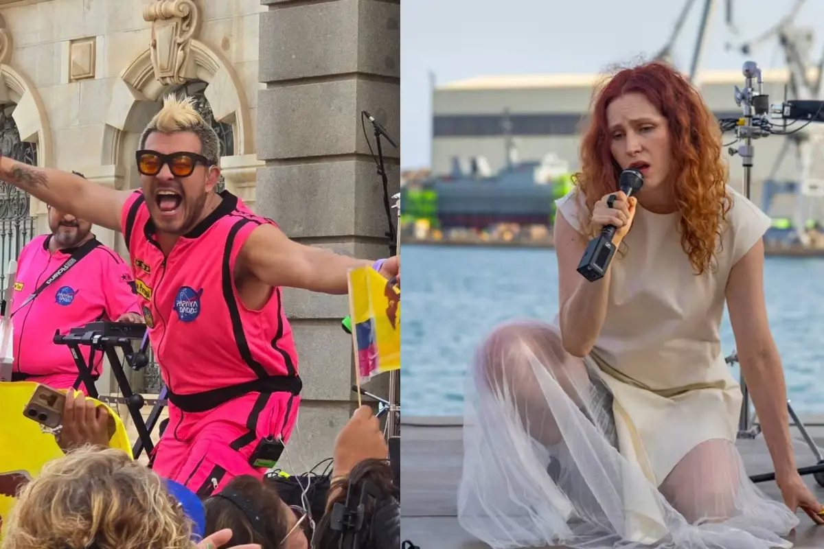 LaTorre y Papaya Dada representaron a Ecuador durante una nueva jornada del festival La Mar de Músicas., Foto composición