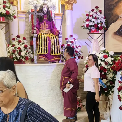 Chone inició la novena en honor al Señor de la Buena Esperanza