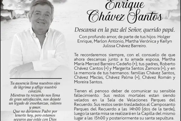 SEPELIO ENRIQUE CHAVEZ SANTOS ,medios ediasa