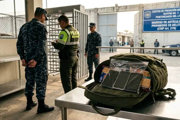 Militar procesado por intentar ingresar celulares a la Penitenciaría del Litoral