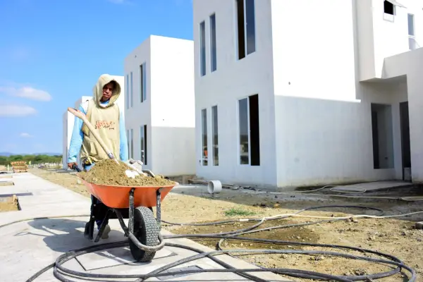 En la tercera etapa del proyecto Bicentenario 1, faltan por construir 20 casas más. ,El Diario