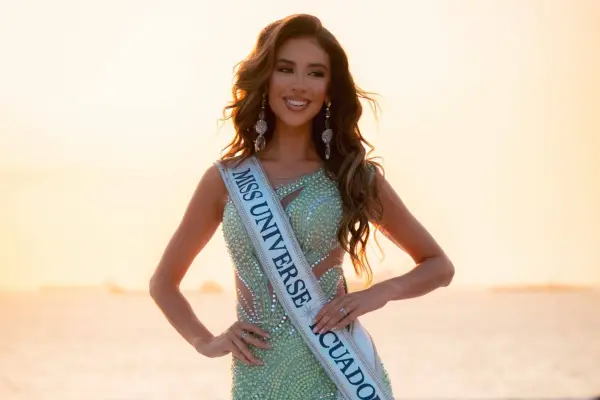 Nadia Mejía se alista para entregar la corona de Miss Universo  Ecuador.