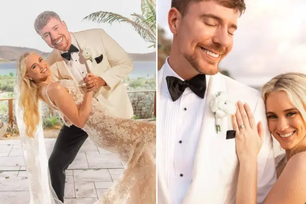 MrBeast y Thea Booysen se casaron tras cuatro años de relación.