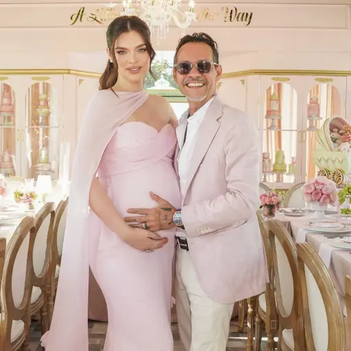 Nadia Ferreira y Marc Anthony anuncian el nacimiento de su hija Myla