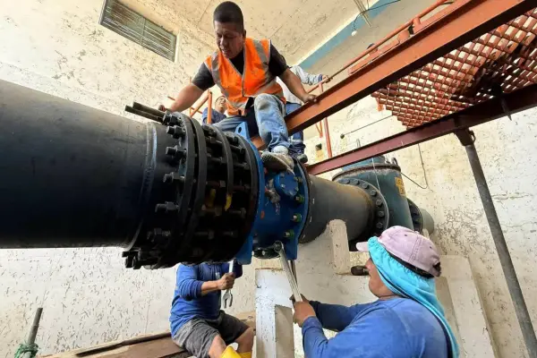 Manta tendrá corte programado de agua por trabajos preventivos en el acueducto El Ceibal