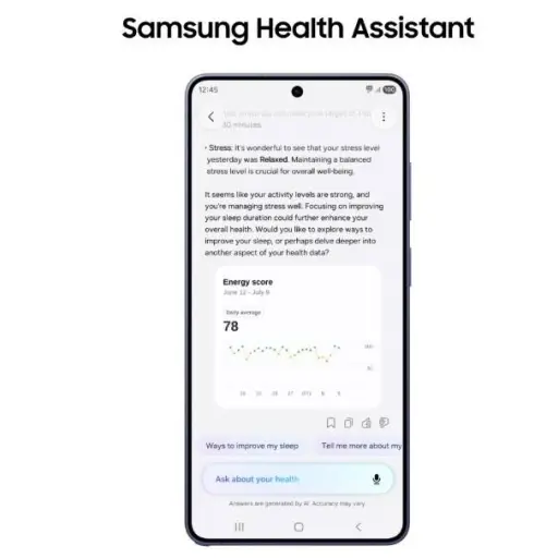 Health Assistant impulsa la nueva estrategia de Samsung para la salud digital