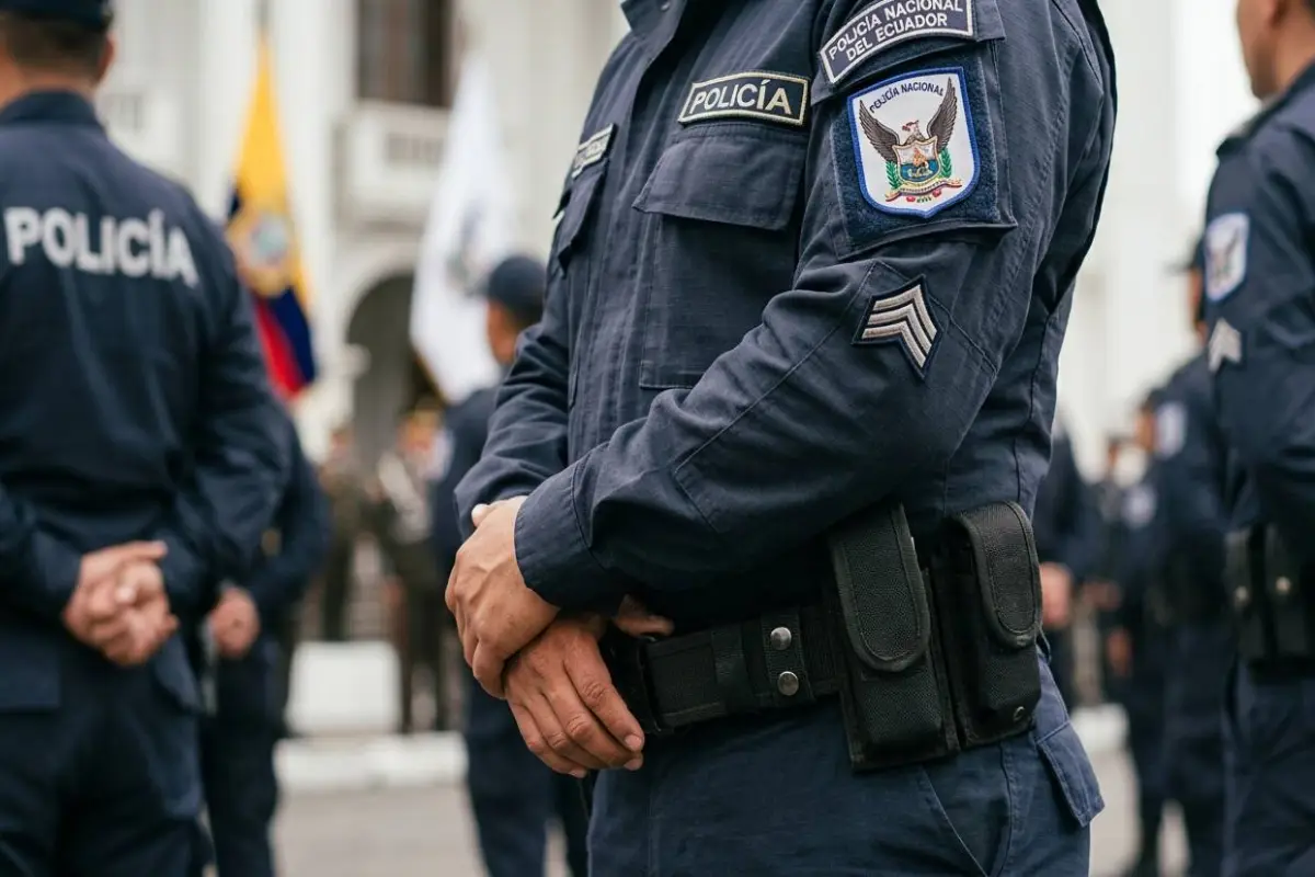 policía