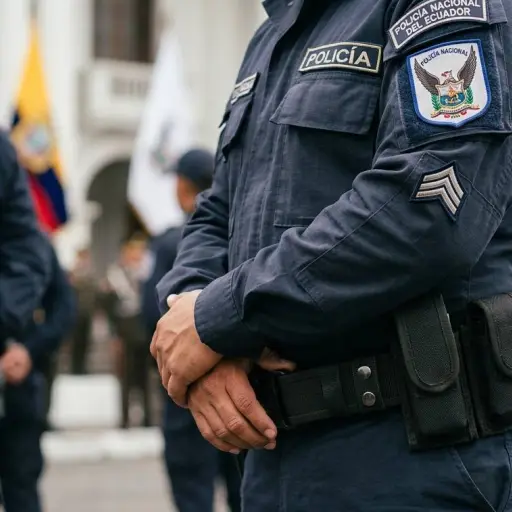 Estos son los cambios que podrían modificar el retiro y las pensiones de los policías en Ecuador