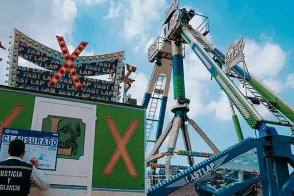 Clausuran atracciones mecánicas sin permiso ,Municipio de Guayaquil