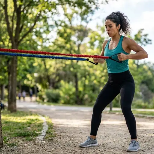 ¿Entrenas con bandas elásticas y no ves resultados? Estos hábitos pueden estar frenando tu progreso