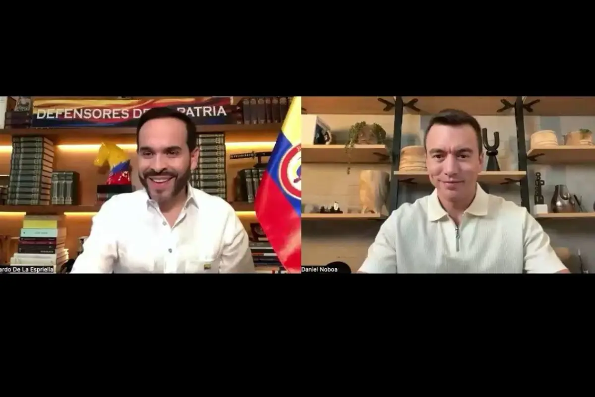 Daniel Noboa, seguridad, narcotráfico, Abelardo de la Espriella.