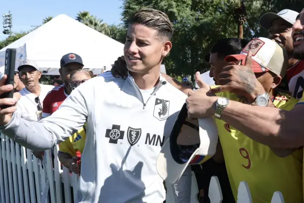 James Rodríguez generó expectativas cuando llegó a la MLS pero no triunfó en Minnesota