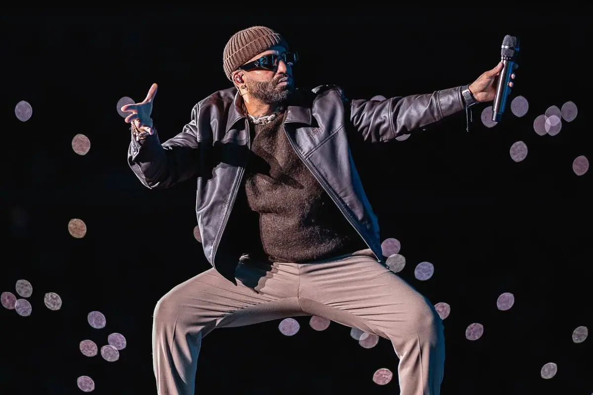 El cantante urbano Arcángel, de 40 años de edad. 
